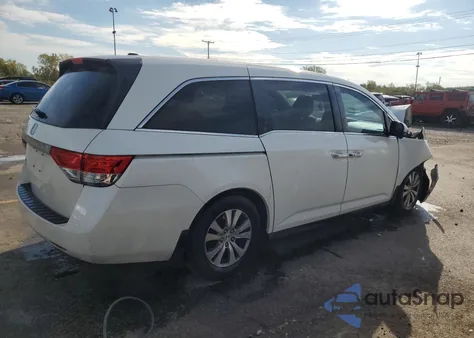 2016 Honda Odyssey Exl из США, поврежденный, VIN 5FNRL5H69GB093021